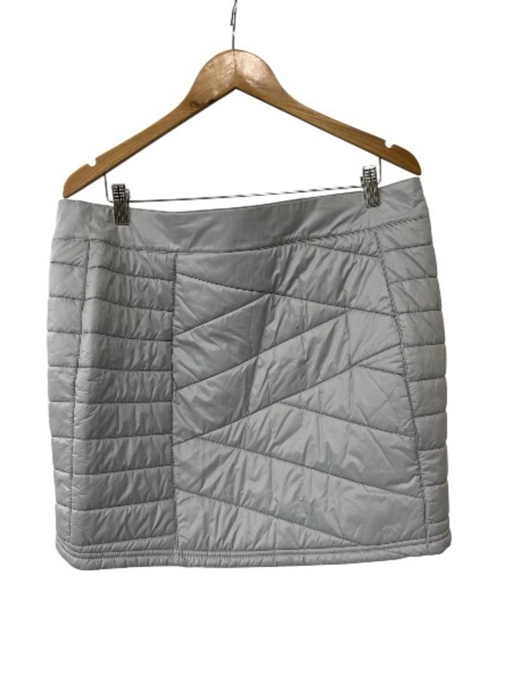 Smartwool Womens Smartloft 120 Winter Gray Skirt With Zipper And Pocket L